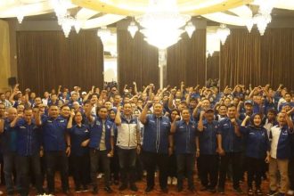 CEO PSIS Semarang A.S. Sukawijayaresmi resmi diusung Partai Demokrat sebagai bakal calon wali kota dalam Pilkada Kota Semarang 2024. (FOTO: Partai Demokrat).