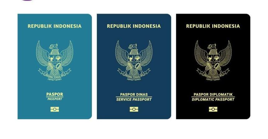 Desain paspor saat ini. (FOTO: Ist).