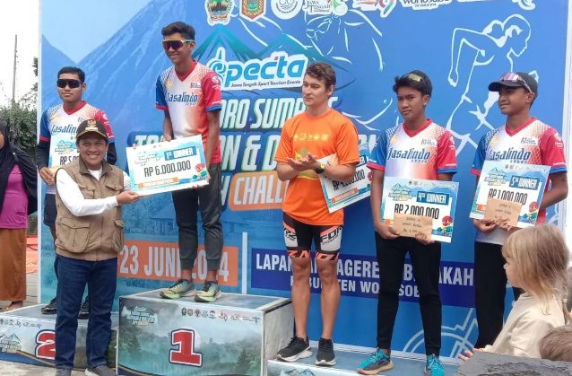 "Specta Sindoro-Sumbing Triathlon dan Duathlon Challenge 2024" mampu dongkrak pariwisata Wonosobo. (FOTO: Pemkab Wonosobo)