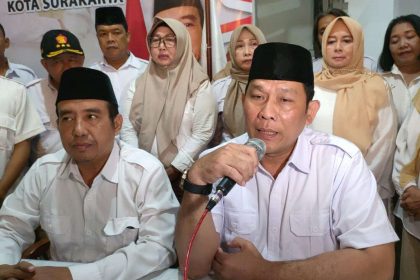 Ketua DPC Gerindra Solo, Ardianto Kuswinarno. (FOTO: RRI)