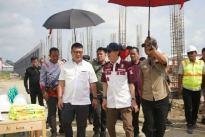 Menteri Hukum dan Hak Asasi Manusia Yasonna H. Laoly, Kamis, melakukan kunjungan kerja di Pulau Nusakambangan, Kamis (18/7). (FOTO: Dok. Kemenkumham Jateng)