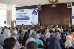 Para mahasiswa yang melakukan Kuliah Kerja Nyata Muhammadiyah-'Aisyiyah (KKNMAs) Tahun 2024 disambut oleh Bupati Kabupaten Karanganyar di Pendopo Raden Mas Said, Rumah Dinas Bupati Karanganyar, Jumat (02/08/2024). (FOTO: RRI).